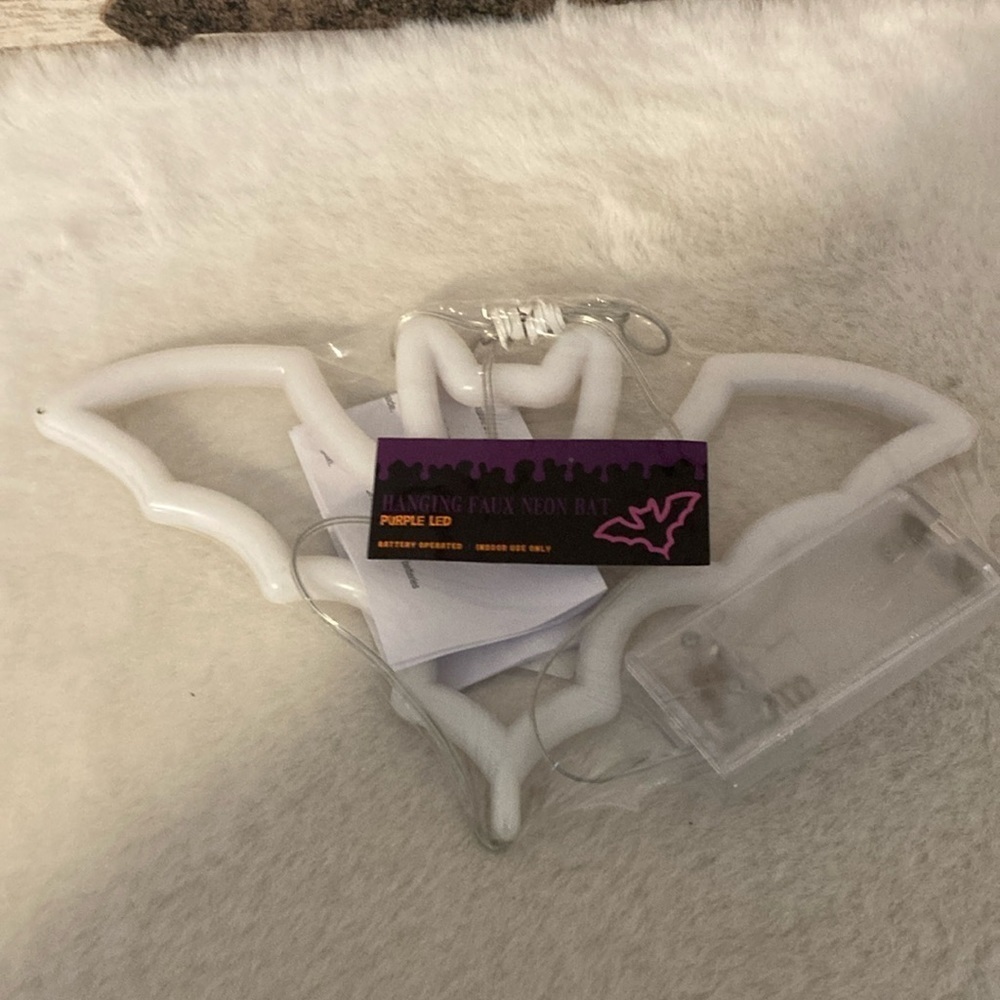 Target BP Hanging Faux Neon Bat